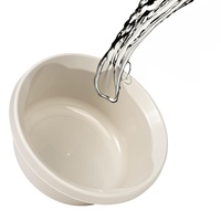 Kadax - Wäscheschüssel, rund, Kunststoff, 4 l, weiß