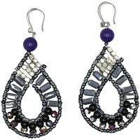 COLLEZIONE ALESSANDRO Ohrringe " Bozen " in lila |