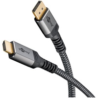 Goobay Plus DisplayPortTM auf HDMITM Kabel 4K@60Hz, 5.0m