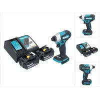 Makita Bohrmaschine + 2x Akku 4,0 Ah + Ladegerät