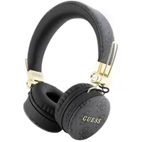 GUESS 4g Metal Logo Kabellose Kopfhörer - Schwarz