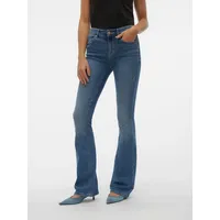 Vero Moda "VMFLASH Flared Jeans (10302478) Medium Blue denim),