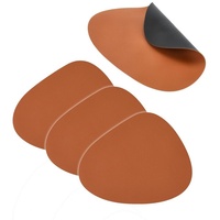 Hti-Living Tischset 4-teilig Karamell / Schwarz