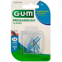 Gum PROXABRUSH CLASSIC Ersatzbürsten 1,6 mm blau (Tanne)