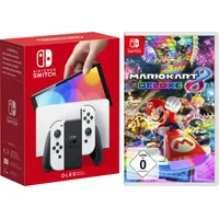 Nintendo Switch OLED-Modell weiß + Mario Kart 8 Deluxe