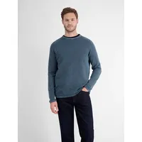 Lerros Strickpullover »LERROS Gestreifter Strickpullover, Strukturbaumwolle« Lerros STORM BLUE