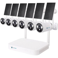 LuVision Dual WLAN Solar Akku Überwachungssystem 10 Kanal NVR