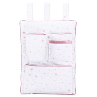 Babybay Utensilo für alle Modelle, weiß Sternemix sand/beere
