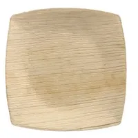 Papstar 100 Teller, Palmblatt pure" 10 cm x 10
