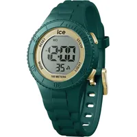 ICE-Watch Digitaluhr Damen ICE digit Verdigris Gold Small grün