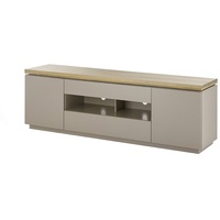 Möbel Kraft Lowboard ¦ grau ¦ Maße (cm): B: