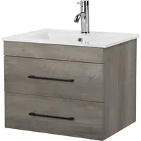 WELLTIME Florenz Waschtisch 61 x 46 cm Grau