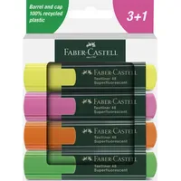 Faber-Castell 48 Textmarker farbsortiert, 4 St.