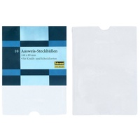 IDENA Ausweis-Steckhülle 89x60mm, transparent