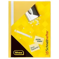 IDENA Schnellhefter PP extra stark gelb