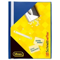 IDENA Schnellhefter PP blau extra stark