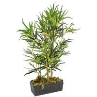 VidaXL Bambusbaum Künstlich 368 Blätter 80 cm Grün
