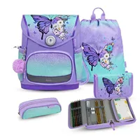 Belmil premium Compact Plus Schulranzen-Set 5tlg