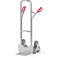 FETRA Alu-Treppenkarre 1325 3-arm. Rad-Stern - Tragkraft 200kg Schaufel