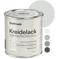 SHELFMADE Kreidefarbe grau - Hellgrau - Holzlack, Holzfarbe rosa