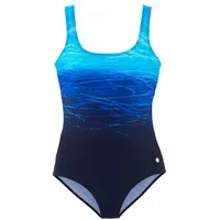 LASCANA Badeanzug Damen Blau 40 Cup B