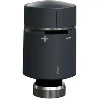 Schneider Electric Wiser Heizkörperthermostat, schwarz