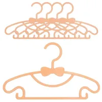 Intirilife 5x Kleiderbügel für Kinder in Orange | Gr.: