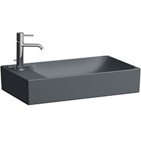 Laufen Meda Waschtisch-Schale H8121137581051 60x35cm, mit Überlauf, HL links,