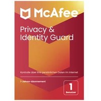 McAfee Privacy & Identity Guard Jahreslizenz, 1 Lizenz Windows,
