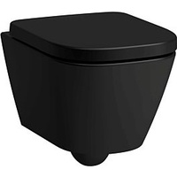 Laufen Meda Wand-WC H8201137160001 36x49cm, spülrandlos, schwarz matt