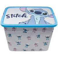 Stor Stitch and Angel Aufbewahrungsbox mit Klickverschluss 23 Liter