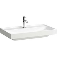 Laufen Meda Waschtisch H8101177571581 80x46cm, unterbaufähig, ohne Überlauf, weiß