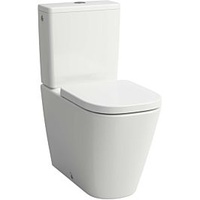 Laufen Meda Stand-WC-Kombination, H8241110000001 36x68cm, spülrandlos, weiß