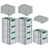 Proregal Spar Set 10x Eurobox Nextgen Color Mit Auflagedeckel