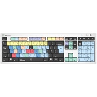 LogicKeyboard Cubase & Nuendo PC Silver Slim Line, USB,