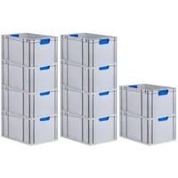 Proregal 10x Eurobox NextGen Color | HxBxT 32x40x60cm |