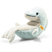 Steiff 065194 - Denny Delfin, hellblau, Plüsch, 32 cm
