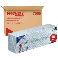 Kimberly-Clark Wypall X80 HYDROKNIT, 42x35cm, Blau 25 Tücher