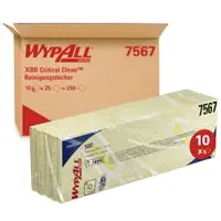 Kimberly Clark Professional WYPALL* X80 Wischtücher - Interfold, gelb,