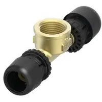 TECE TECElogo-Ax T-Stück Dimension 32mm x Rp 1" x