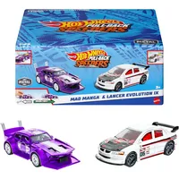 HOT WHEELS Speeders Rückziehfahrzeuge im 2er-Set für alle Untergründe