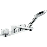Hansgrohe Axor Urquiola 4-Loch Fliesenrandarmatur, - brushed Nickel
