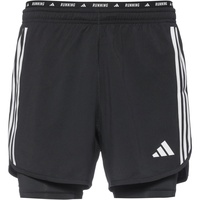 Adidas Own the Run 3-Streifen 2-in-1 Shorts Men