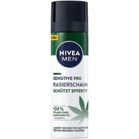 NIVEA MEN Sensitive Pro Rasierschaum (200 ml), sensitiver Rasierschaum