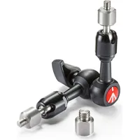 Manfrotto Micro Friktionsarm (Stativ Verlängerung), Stativ Zubehör, Schwarz