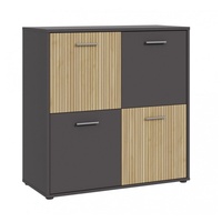 Forte Kommode Quadro Dekor Grau
