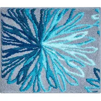 GRUND Badematte Art Blau 60 x 50 cm