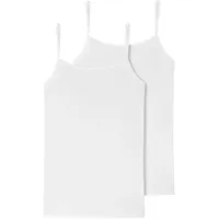 SCHIESSER Unterhemd 95/5 Organic Unterwäsche, Weiß_174388, 34
