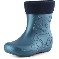 Ladeheid Eva Kinder Jungen Mädchen Gummistiefel Regenschuhe gefüttert LA-CA-11