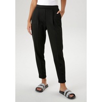 Aniston SELECTED Schlupfhose mit Bundfalten Gr. 48 N-Gr, schwarz,